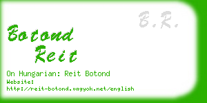 botond reit business card